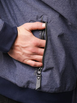 Ветровка A-8801 Темно-синий