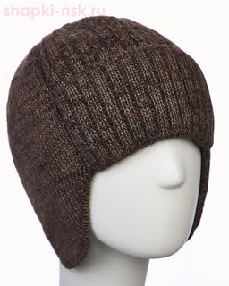 Лион Ушанка мужская флис (56-58)