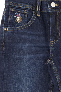 Брюки джинсовые U.s. Polo Assn для мальчика синие  фото 4
