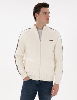 Ekru Comfort Fit Triko H_rka