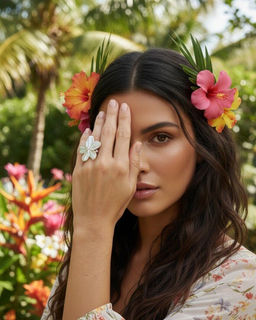 Кольцо с белым серебрением - Vel vett фото 4