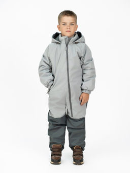Комбинезон демисезонный серый