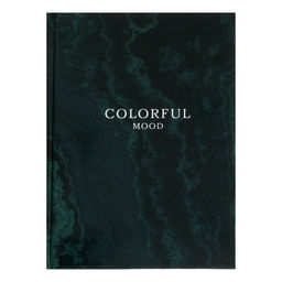 Ежедневник недатированный А5, 128 листов COLORFUL MOOD, твёрдая обложка, глянцевая ламинация
