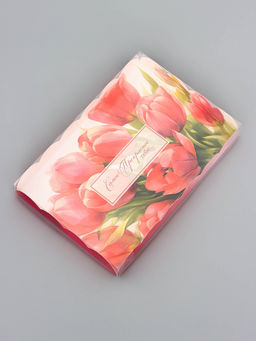 Цена за 5 шт. Коробка для печенья, Тюльпаны, 22?15?3 см