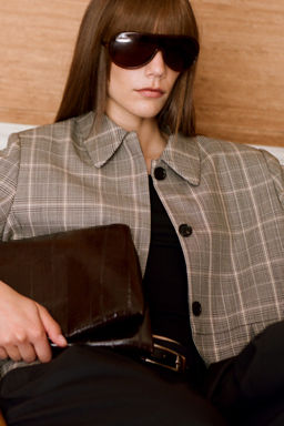 CHAQUETA LANA CUADROS - H&m фото 2
