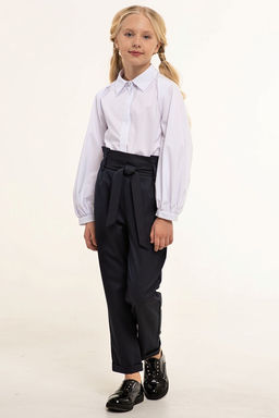 Школьные брюки для девочки Mooriposh, модель 0413