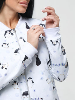 Бомбер женский Пингвины - Милана фото 7