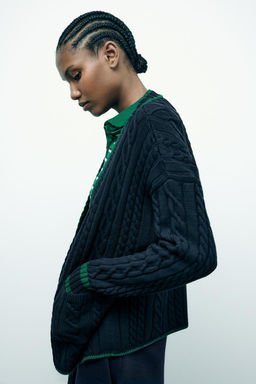 KNIT CARDIGAN - Zara фото 3