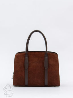 Сумка женская кожаная 8007-1S coffee Velina Fabbiano-Safenta