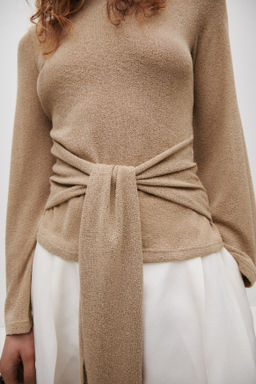 Top de punto con lazada - H&m фото 3