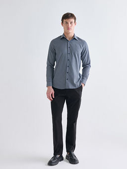 Standart Kal?p Uzun Kollu Erkek G?mlek