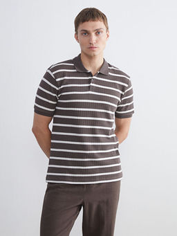 Polo Yaka ?izgili Erkek Ti??rt