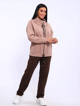 Костюм Натали 19131 кофта и брюки из футера  фото 44