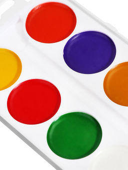 Акварель Calligrata, 12 цветов, без кисти, картон, МИКС