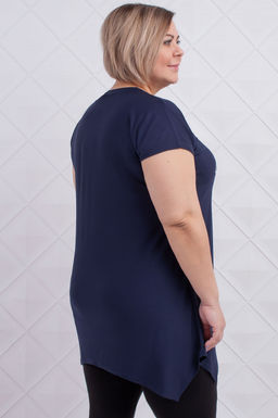 Арт. 3673 Футболка женская 46-56 (6 шт) Цвет:темно-синий - Калинка фото 15