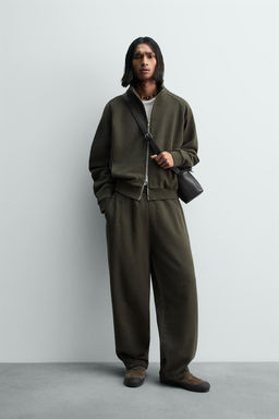 WASHED RELAXED FIT SWEATSHIRT - Zara фото 9