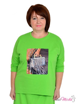 Туника Модель №883 размеры 44-84 - Plusmoda фото 2