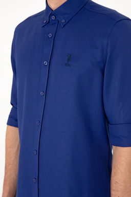 Erkek Mavi Uzun Kollu Basic G_mlek Sepette S_rpriz _ndirim - U.s. polo assn фото 7