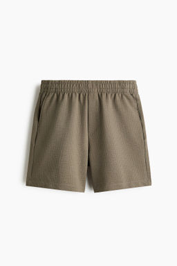 Pantal?n corto gofrado Relaxed Fit - H&m фото 2