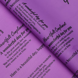 Пленка для цветов, матовая, Комплимент тон, сиреневый светлый, 0,6 х 10,4 м - Simaland фото 7