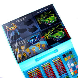 Набор для творчества Крутые тачки, с мольбертом, 208 предметов - Школа талантов фото 7