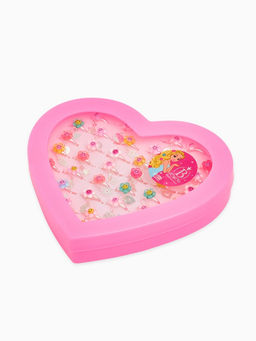 Цена за 36 шт. Кольцо «Выбражулька. Цветок смайлик», с подвеской, МИКС, безразмерное