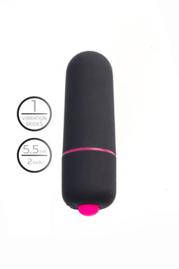 Вибропуля A-Toys Alli ABS пластик, черный, 5,5 см, 1,7 см - Toyfa фото 6