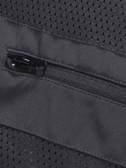 Ветровка мужская софтшелл виндстоппер с капюшоном спортивная темно-серого цвета 9615_1TC