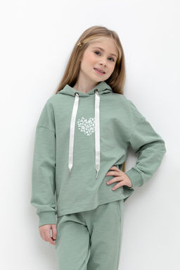 Crockid _ КР 302448/холодная мята к479 джемпер для дев