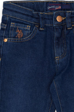 Темно-синие джинсовые брюки для девочки - U.s. polo assn фото 10