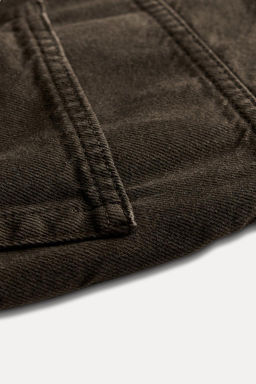 ZW COLLECTION RELAXED SLIM FIT MID-RISE JEANS - Zara фото 10