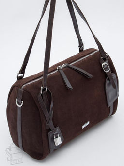 Сумка женская кожаная 8023-1S coffee Velina Fabbiano-Safenta  в Новосибирске