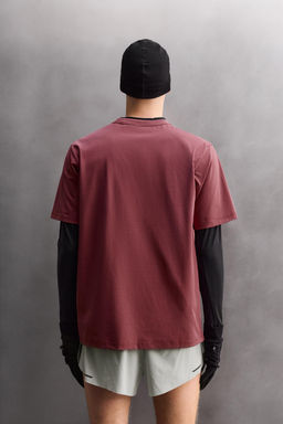 COTTON BLEND TECHNICAL T-SHIRT - Zara фото 10
