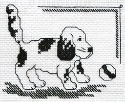 Набор для вышивания PANNA D-0508 Давай поиграем 13 х 11 см