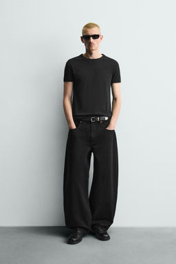 JEANS BALLOON FIT / Negro