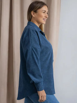 Рубашка женская вельвет РЖМ-01