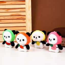 Мягкая игрушка Панда, на брелоке, 11 см, цвета МИКС - Simaland фото 5