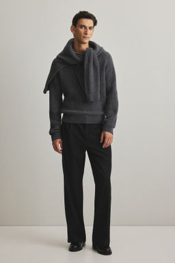 Jersey en punto acanalado de lana Regular Fit - H&m фото 3