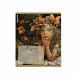 Цена за 10 шт. Тетрадь школьная ученическая ErichKrause Forest Fairy, 18 листов, линейка (в плёнке по 10 шт.)_MIX-PACK  фото 3