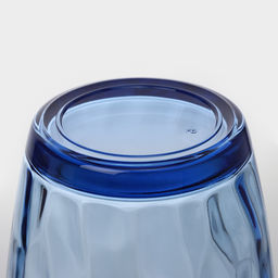 Набор посуды FANCY DIAMOND, 25 предметов, стекло, голубой - Simaland фото 10