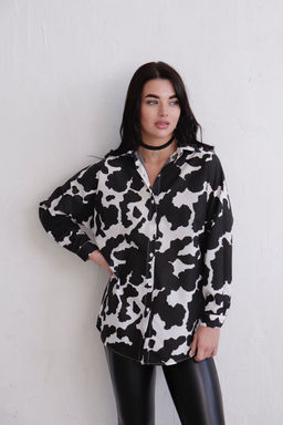 Рубашка удлинённая свободного силуэта - Martichelli фото 5