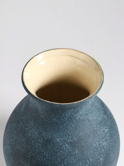 Ваза настольная керамика "Клето" 20х15 см, синий