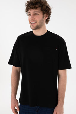 Erkek Comfort Fit Bisiklet Yaka Siyah Ti__rt Sepette S_rpriz _ndirim - U.s. polo assn фото 4