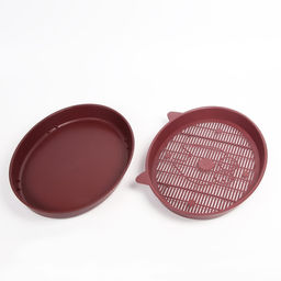 Туалет с сеткой Киса, 36 х 27 х 6 см, красный - Пижон фото 2