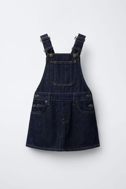 DENIM PINAFORE DRESS BENSIMON ® X ZARA
