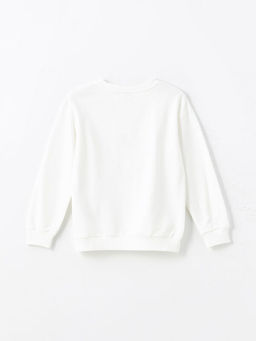 Bisiklet Yaka K?z ?ocuk Sweatshirt - Waikiki фото 3