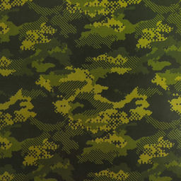 Цена за 10 шт. Бумага упаковочная, Камуфляж №2, 49 х 70 см - UPAK LAND фото 5