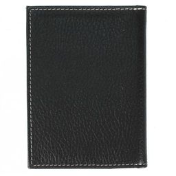 Обложка для авто+паспорт Croco-ВП-103 натуральная кожа черный флотер (40) 209441  фото 2