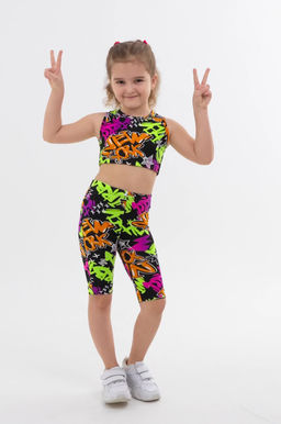 Летний костюм из бамбука для девочки Happyfox