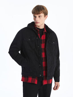 Standart Kal?p Erkek Jean Ceket